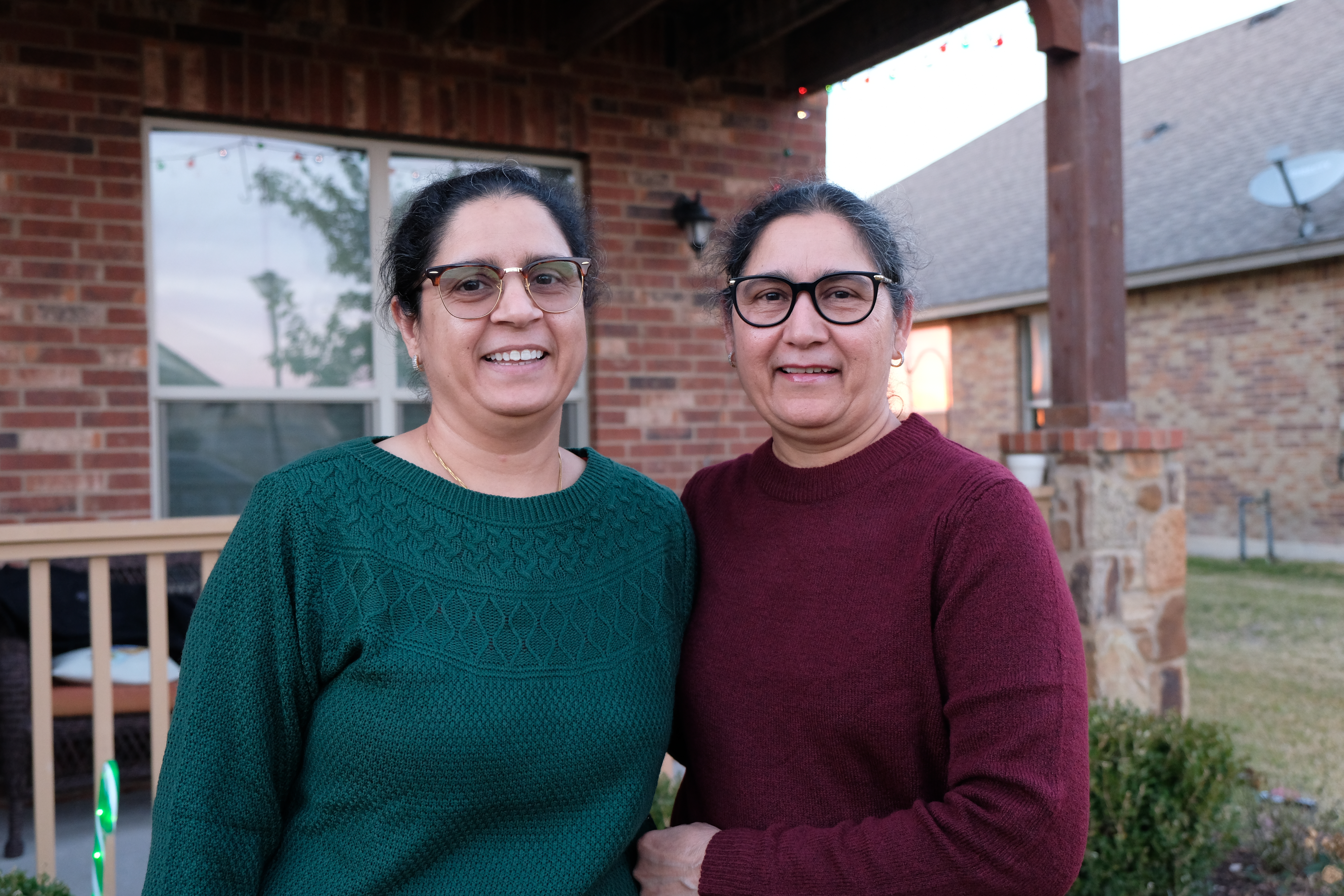 Raj and Manjit at Om Spice and Sweets